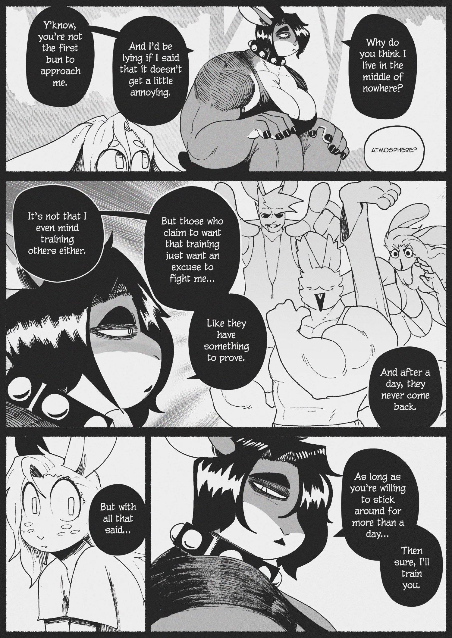 BUN BASH - CH 02 porn comic picture 22