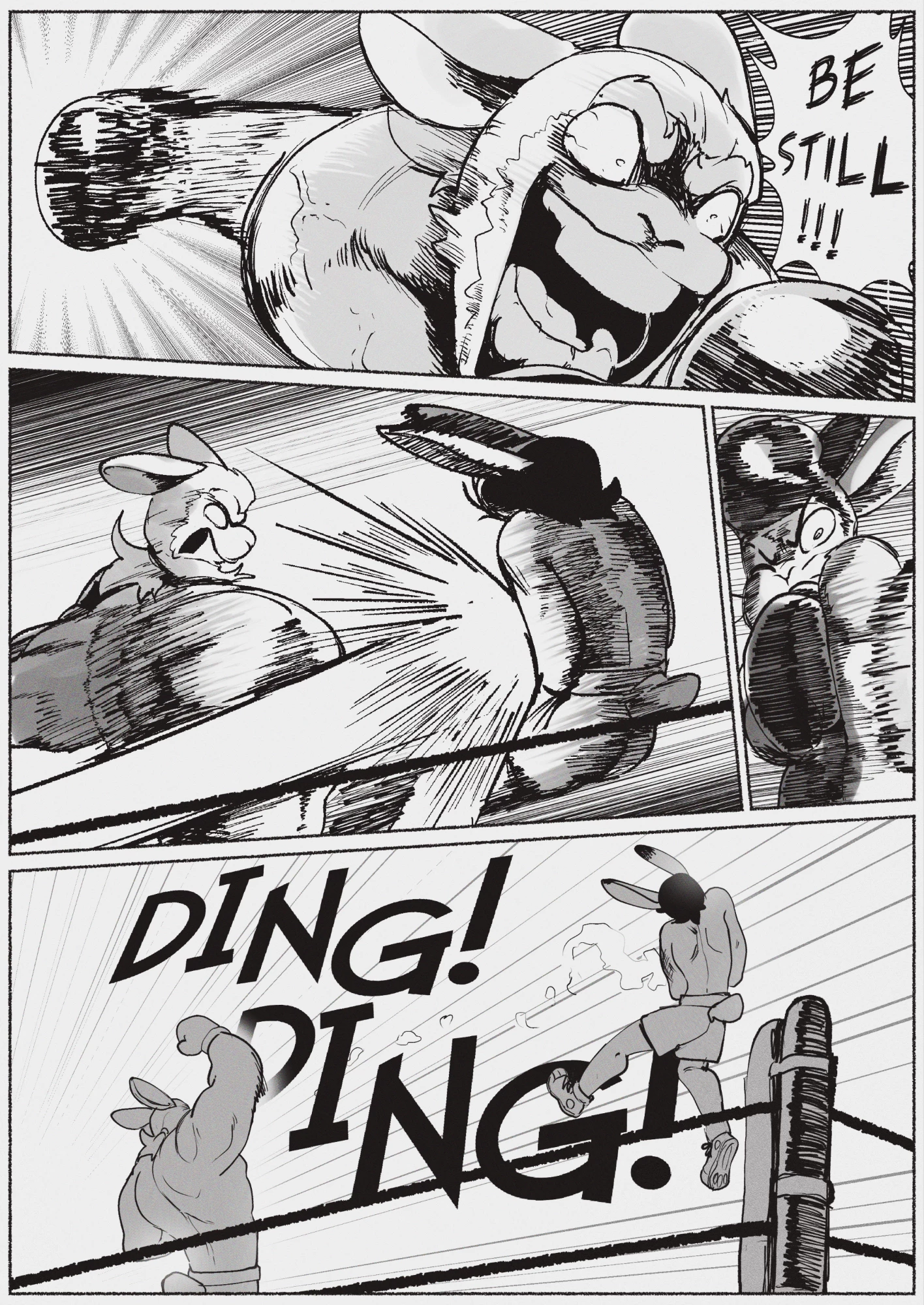 BUN BASH - CH 03 porn comic picture 14
