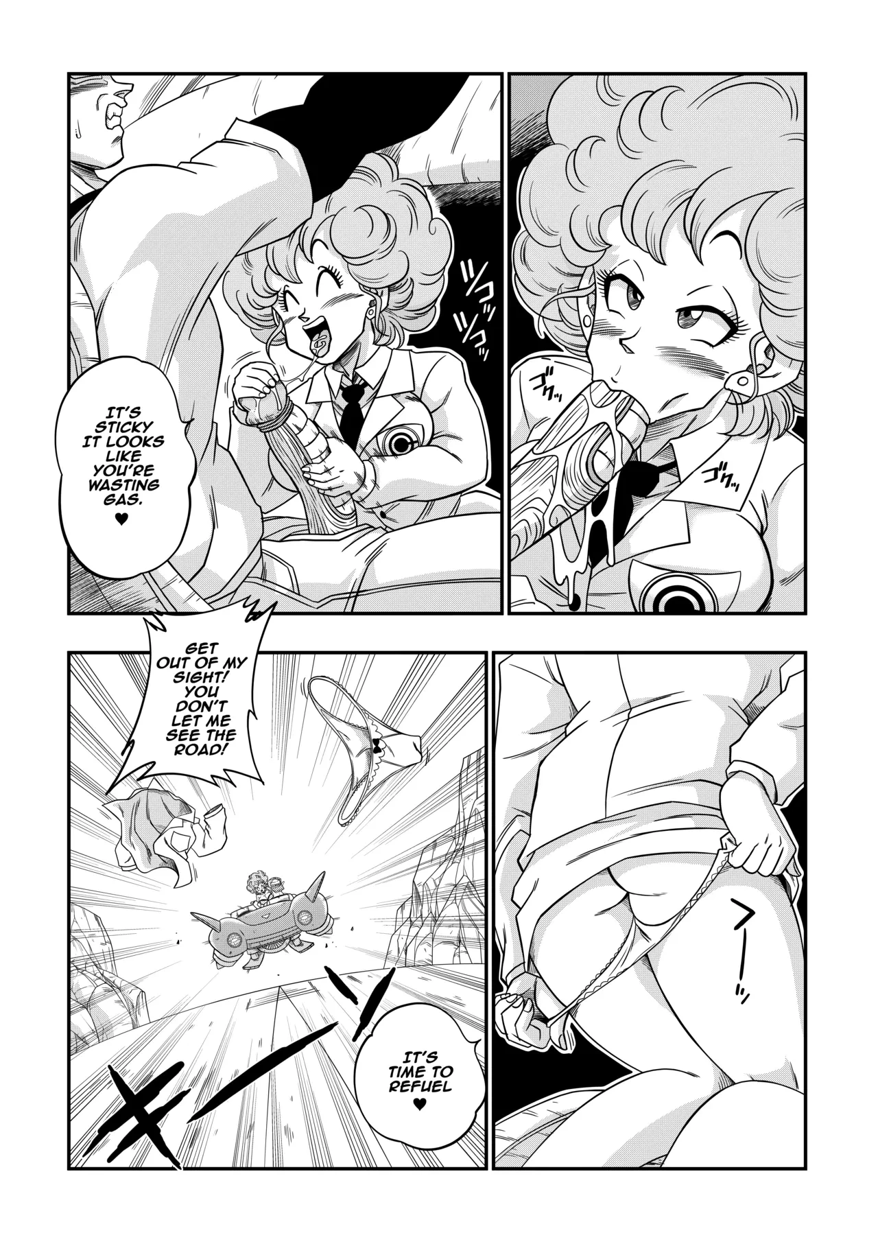 Burning Road! Driver's License porn comic picture 9