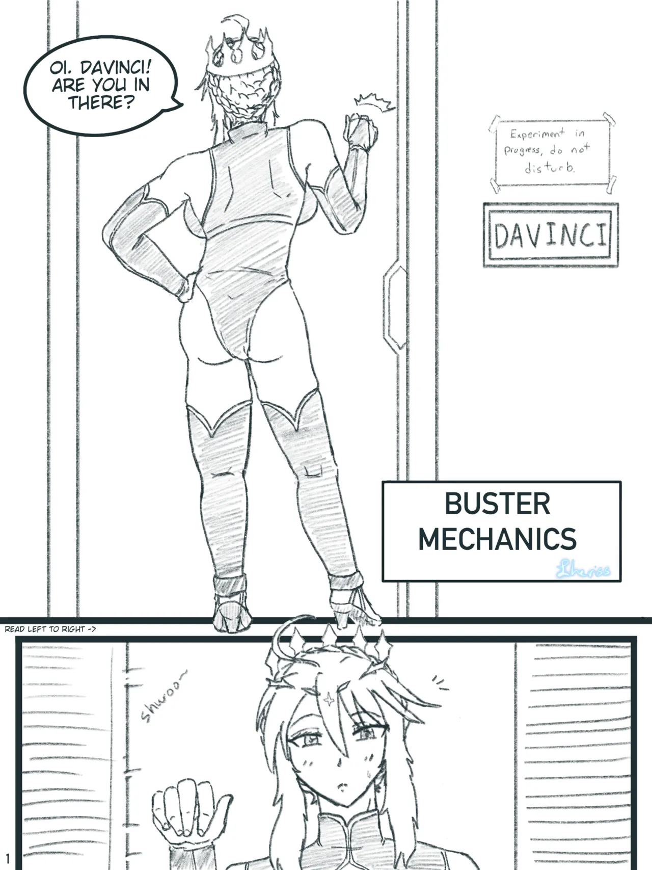 Buster Mechanics porn comic picture 1