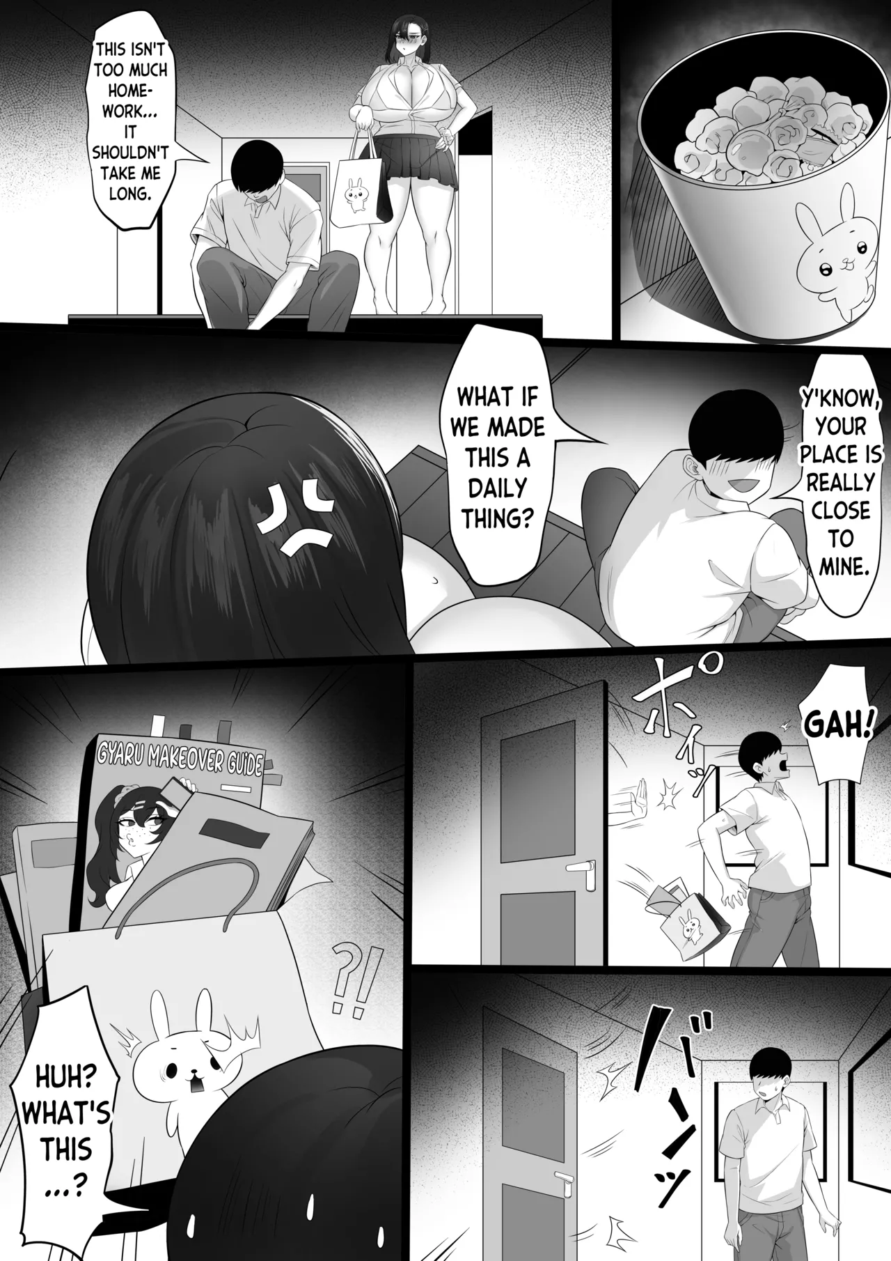 Busty Gyaru's Secret | Bakunyuu Gal no Kakushigoto porn comic picture 16