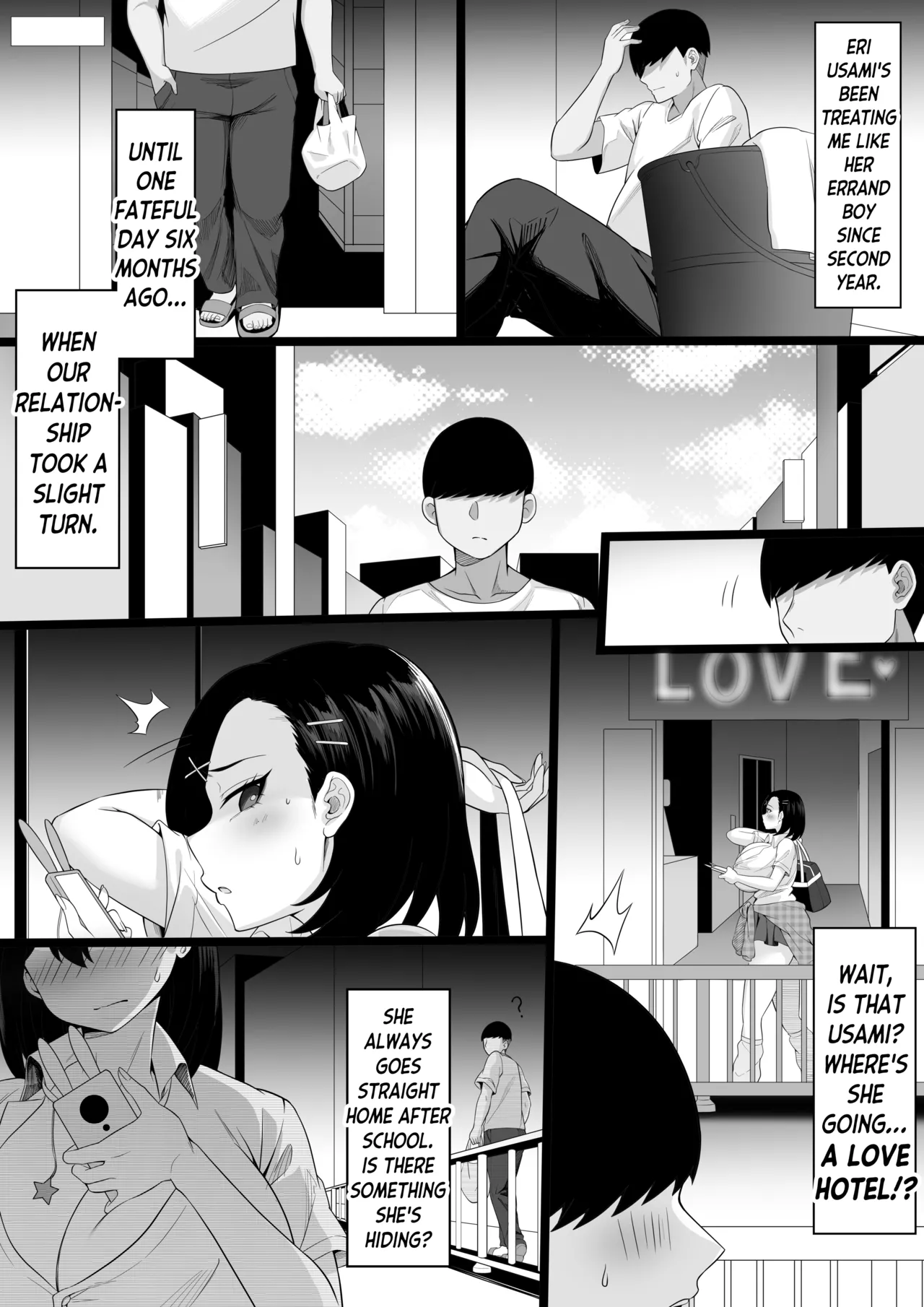 Busty Gyaru's Secret | Bakunyuu Gal no Kakushigoto porn comic picture 8