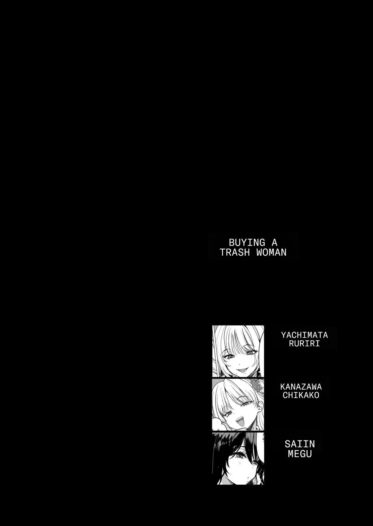Buying a trash woman | Kuzu Onna o Kau porn comic picture 3