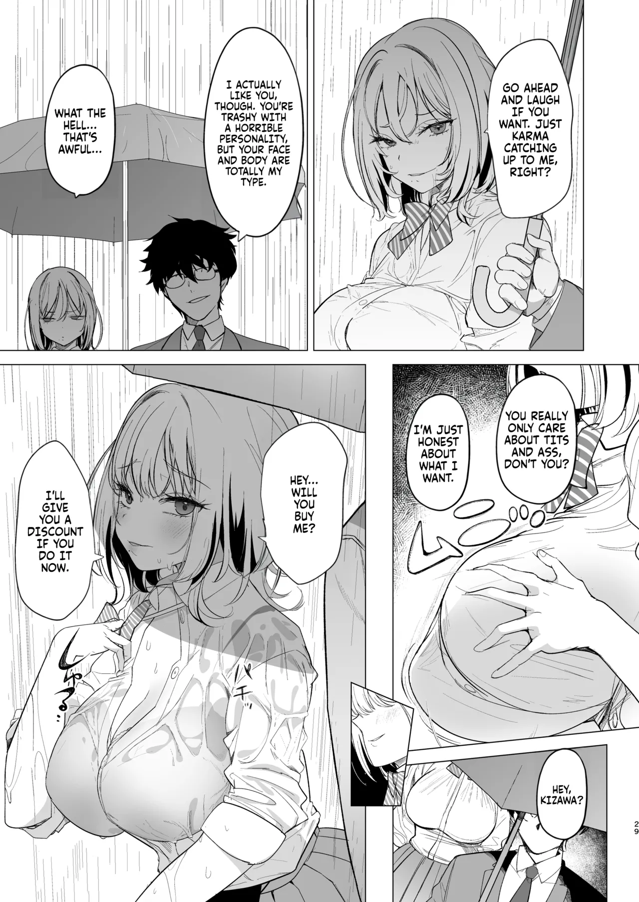 Buying a trash woman | Kuzu Onna o Kau porn comic picture 30