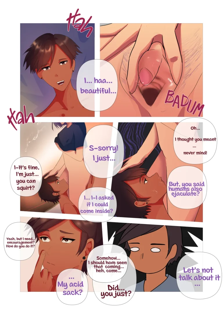 Calm Amity porn comic picture 4