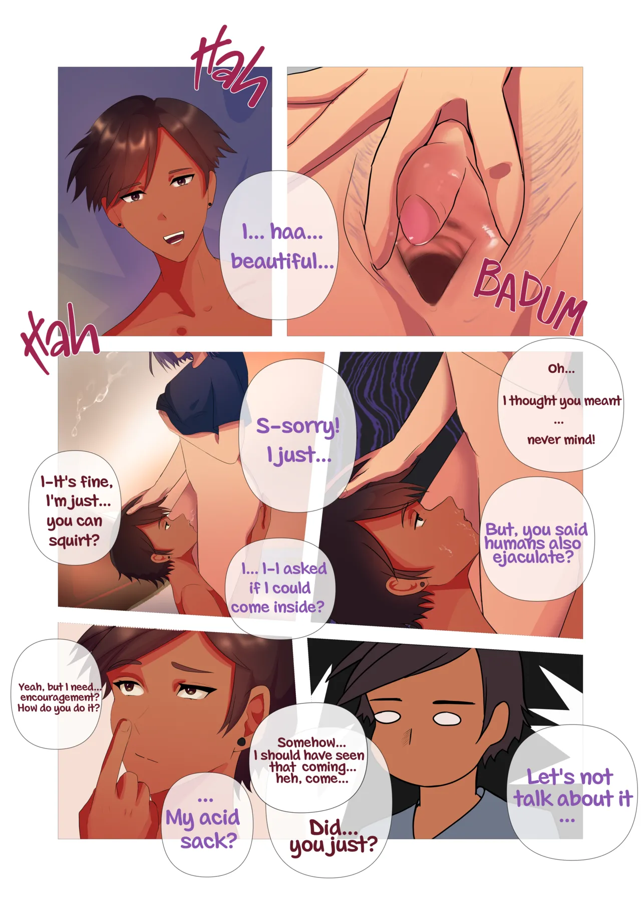 Calm Amity porn comic picture 4