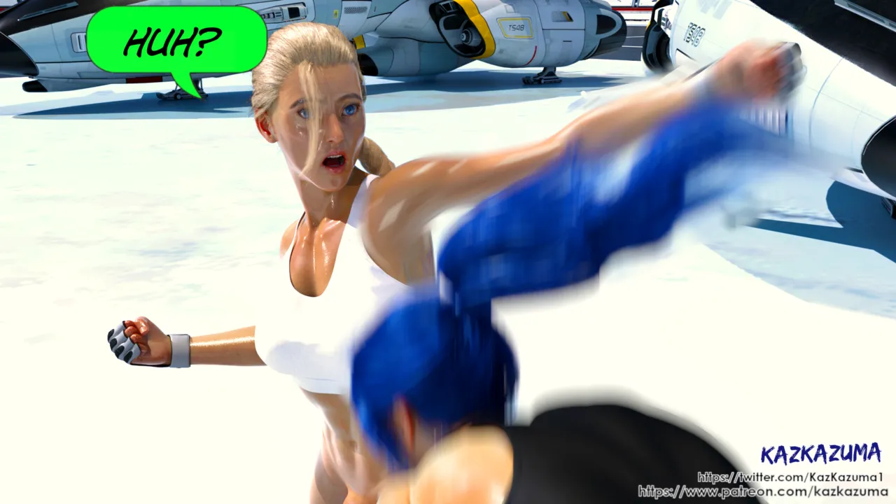 Cammy's Training porn comic picture 13