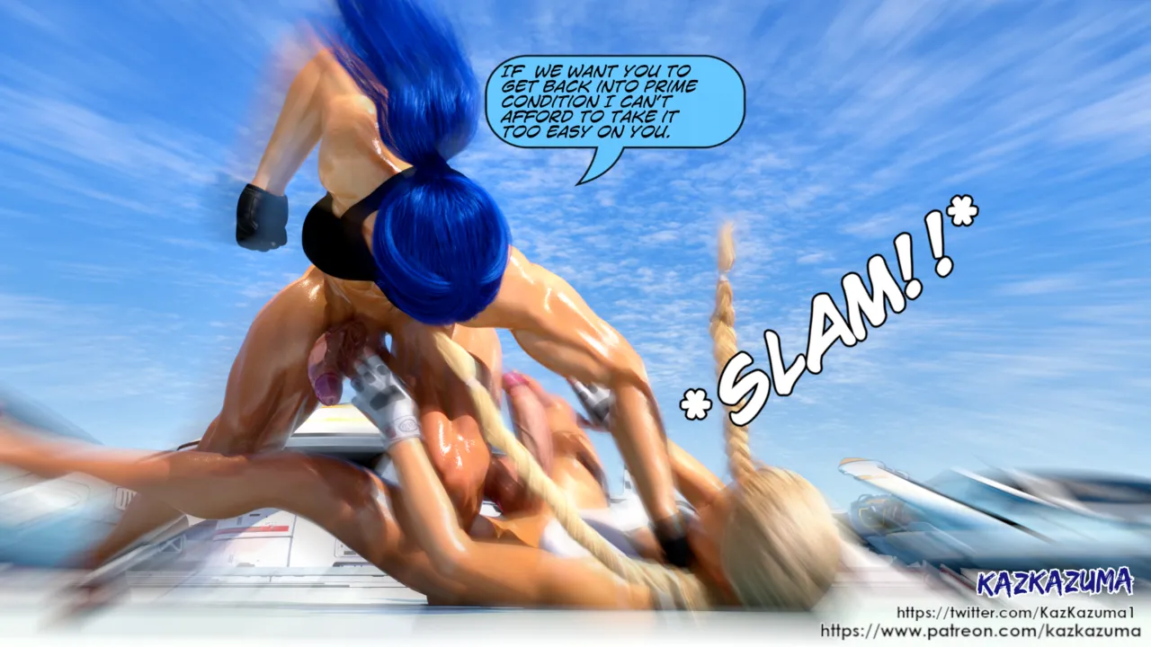 Cammy's Training porn comic picture 4