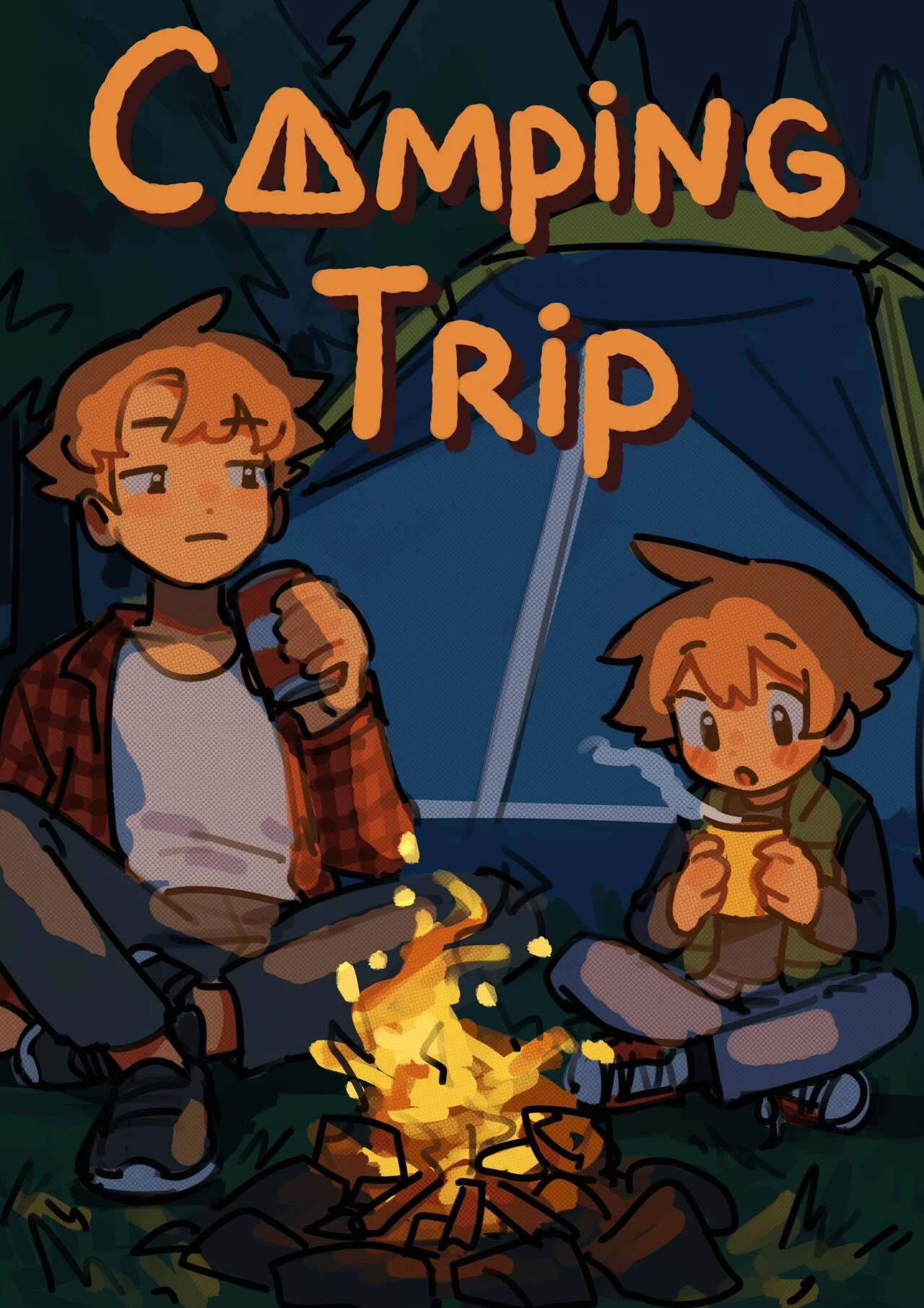 Camping Trip porn comic picture 1