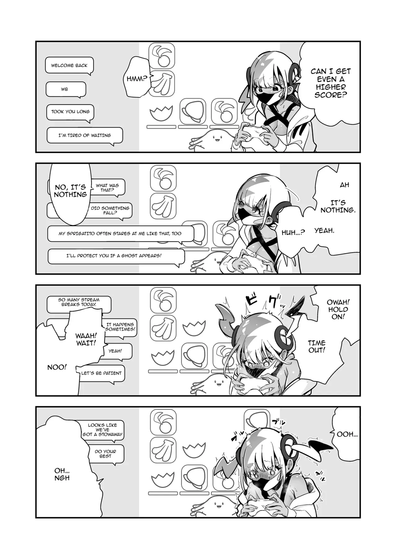 Canari's Well-Behaved So She Won't Do A Lewd Livestream!! | Boku wa Canari Kenzen nano de Ero Haishin wa Shinaizo!! porn comic picture 10