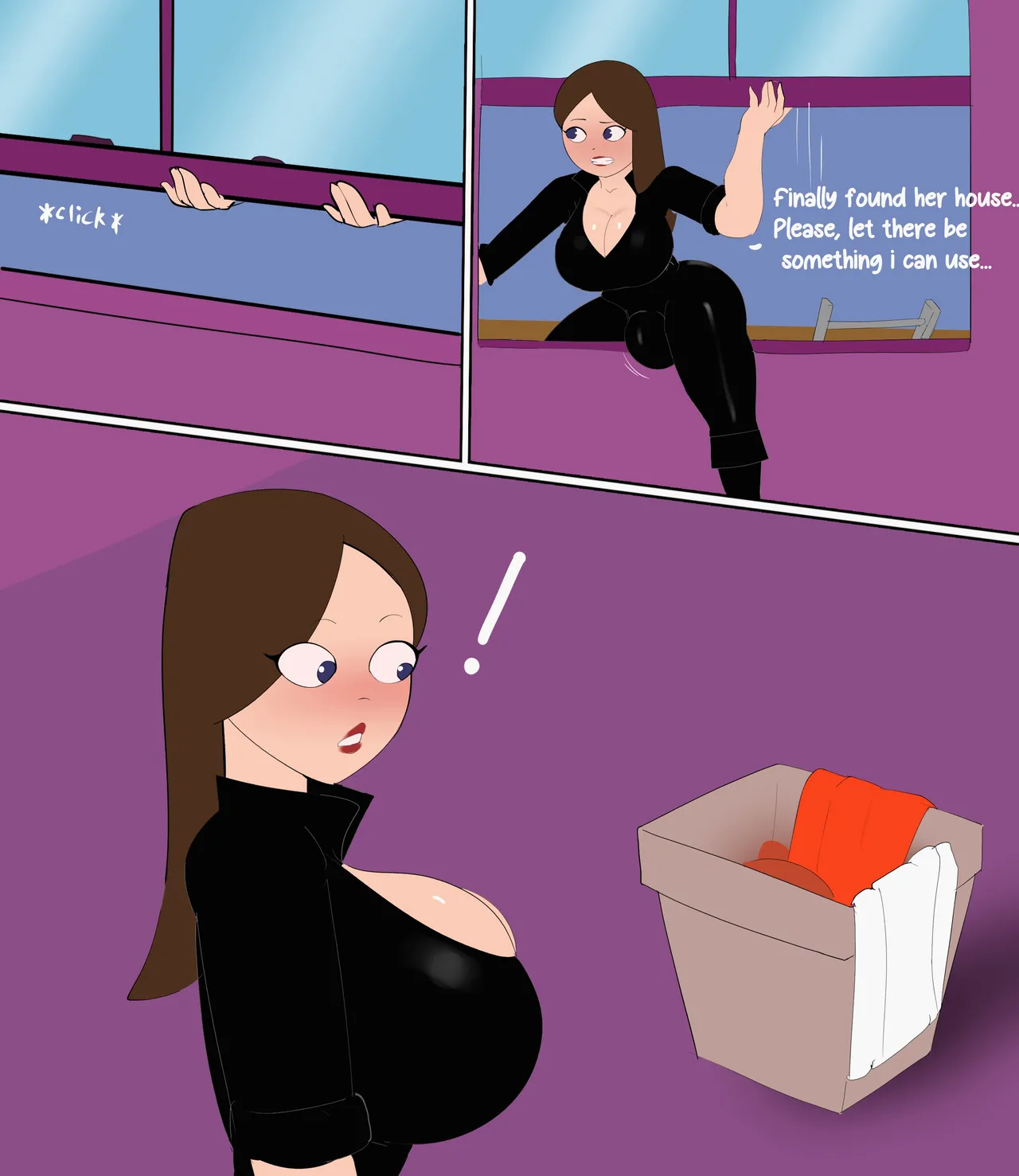 Candace x Vanessa porn comic picture 3
