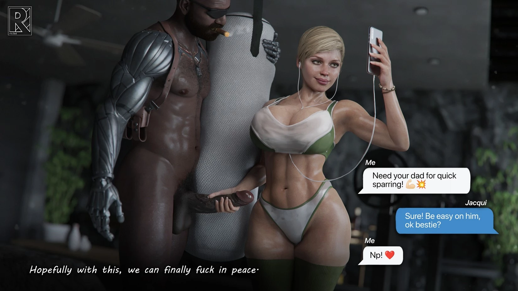 Cassie's New Workout porn comic picture 9