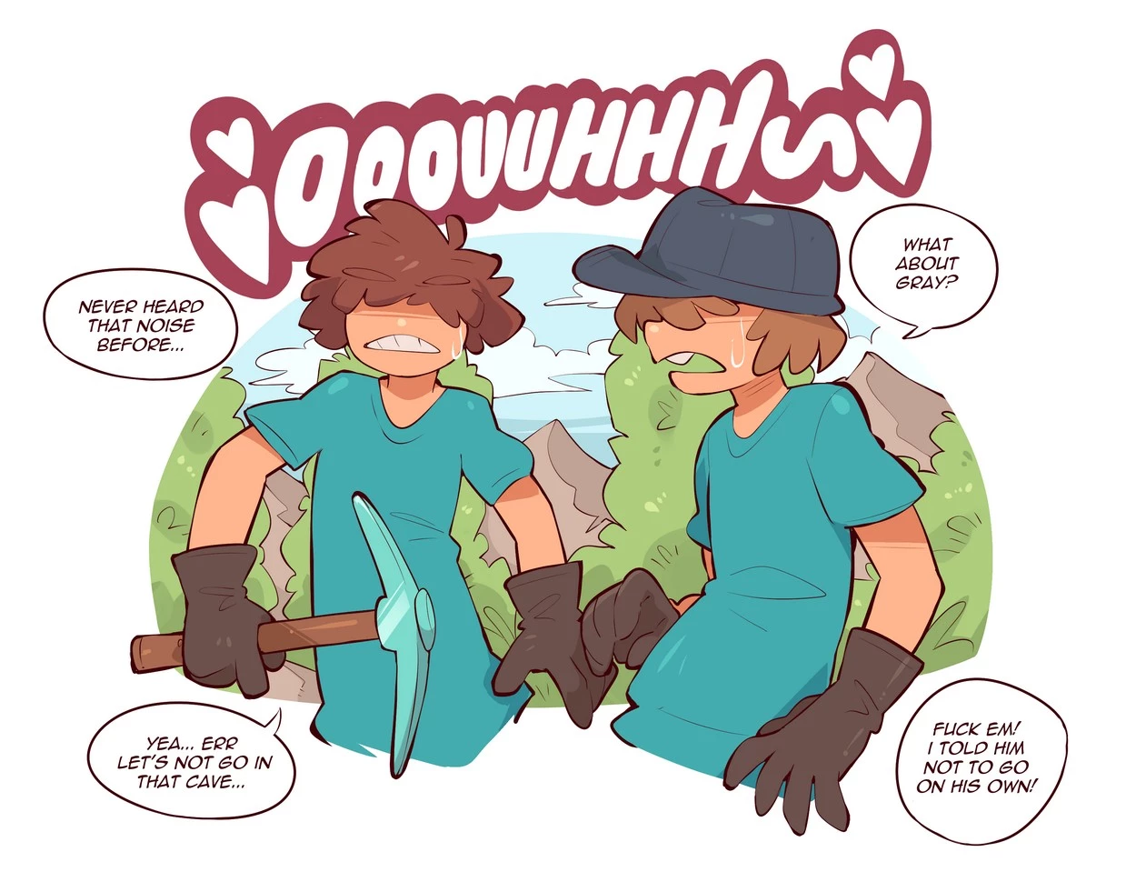 Cave Noise porn comic picture 7