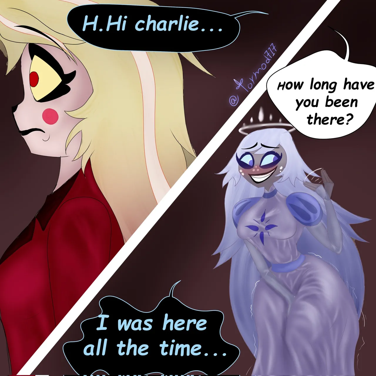 Charlie & Vaggie porn comic picture 10