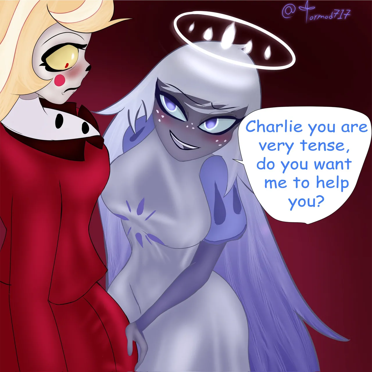 Charlie & Vaggie porn comic picture 14