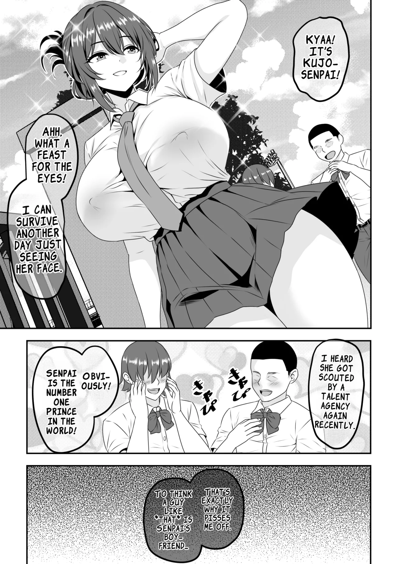 Chastity Reversal- The Reliable Prince-Type Senpai Is Pathetically Quick in Bed During Our First Time | Teisou Gyakuten - Tayoreru Oujisama-kei no Senpai, Hatsu H de Kusso Nasakenai Koshiheko Sourou Sex o Urou Shiteshimau porn comic picture 2