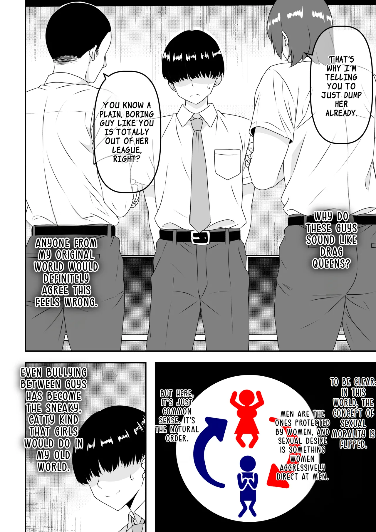 Chastity Reversal- The Reliable Prince-Type Senpai Is Pathetically Quick in Bed During Our First Time | Teisou Gyakuten - Tayoreru Oujisama-kei no Senpai, Hatsu H de Kusso Nasakenai Koshiheko Sourou Sex o Urou Shiteshimau porn comic picture 3