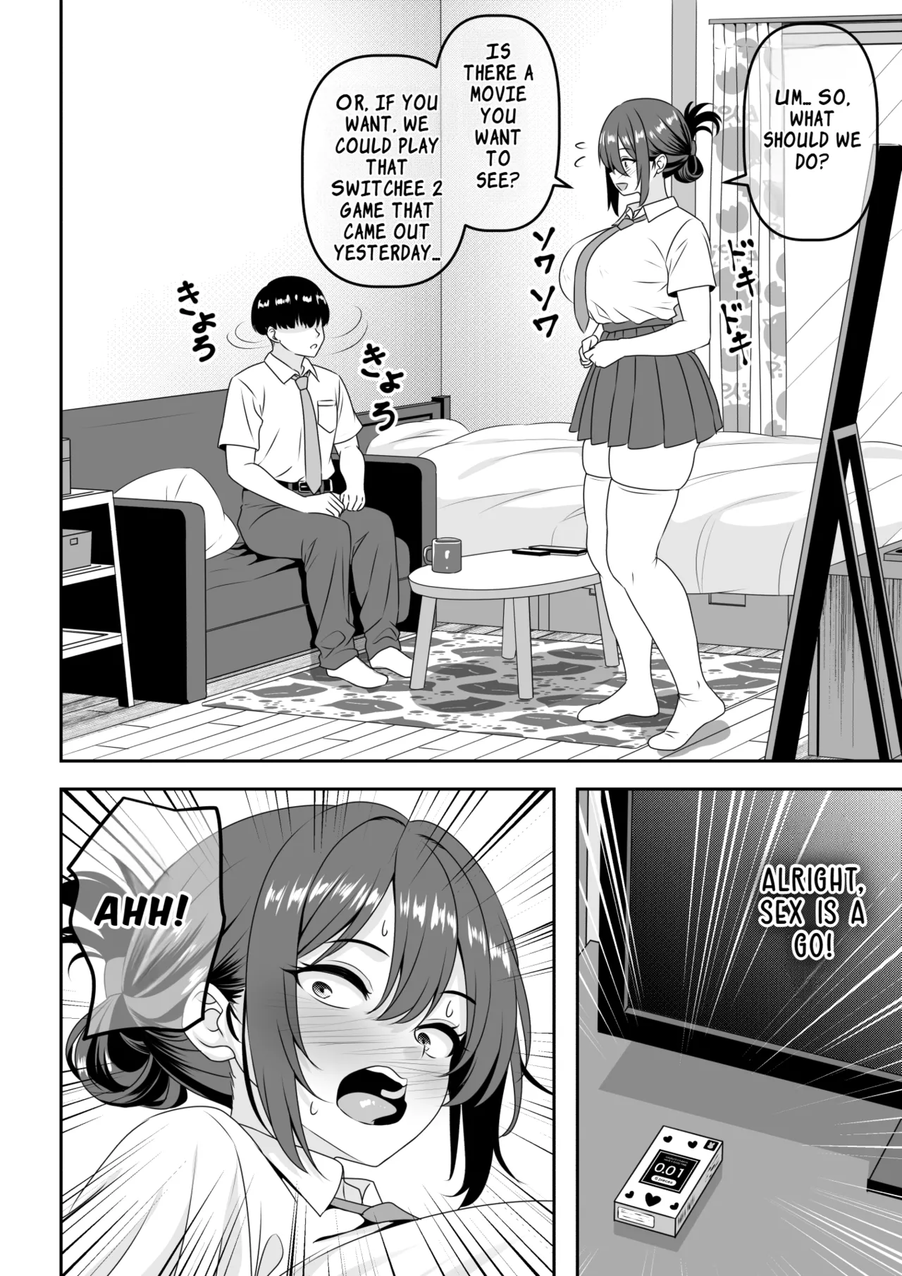 Chastity Reversal- The Reliable Prince-Type Senpai Is Pathetically Quick in Bed During Our First Time | Teisou Gyakuten - Tayoreru Oujisama-kei no Senpai, Hatsu H de Kusso Nasakenai Koshiheko Sourou Sex o Urou Shiteshimau porn comic picture 7