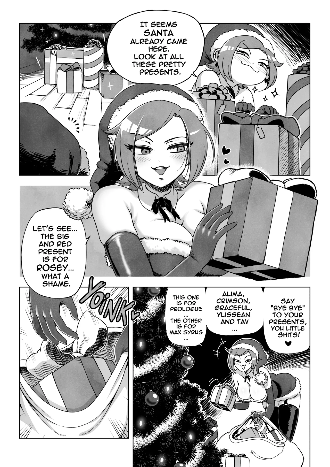 Christmas Milk From Santa porn comic picture 5