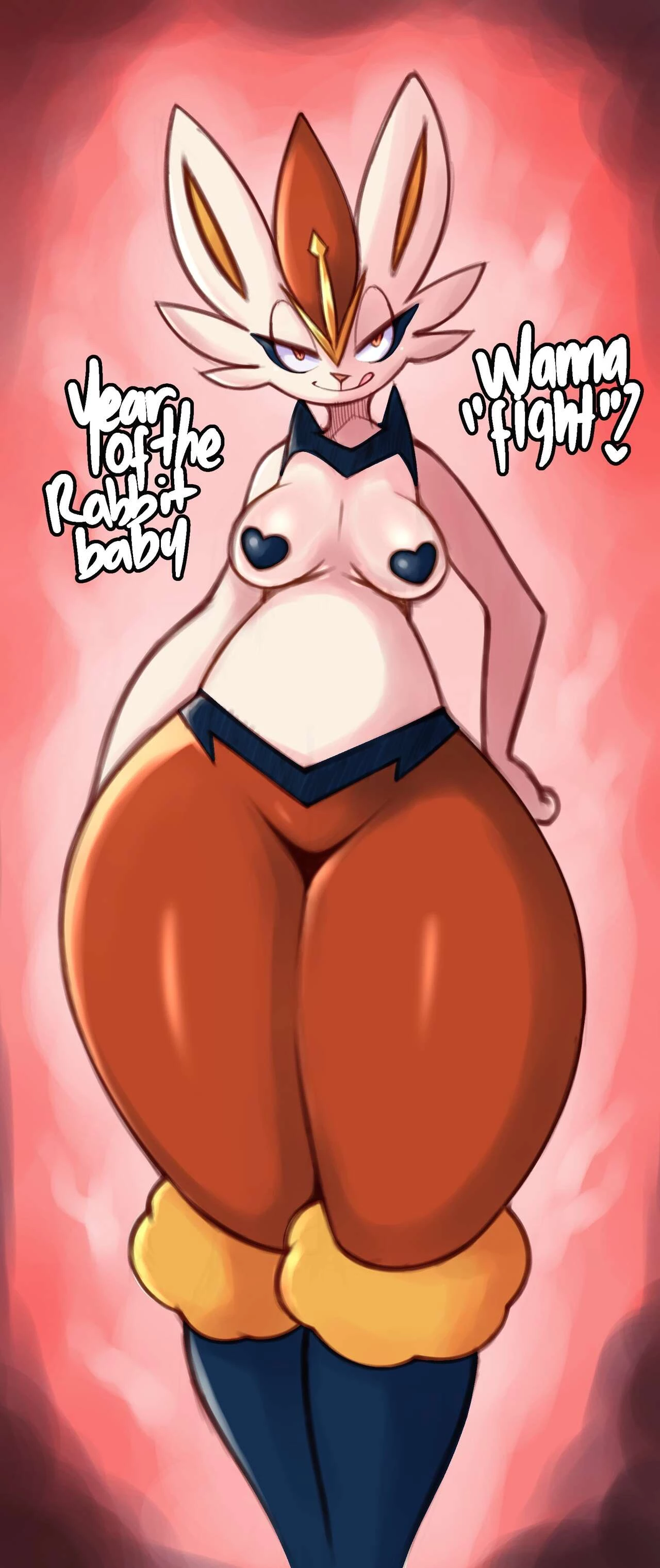 Cinderace porn comic picture 52