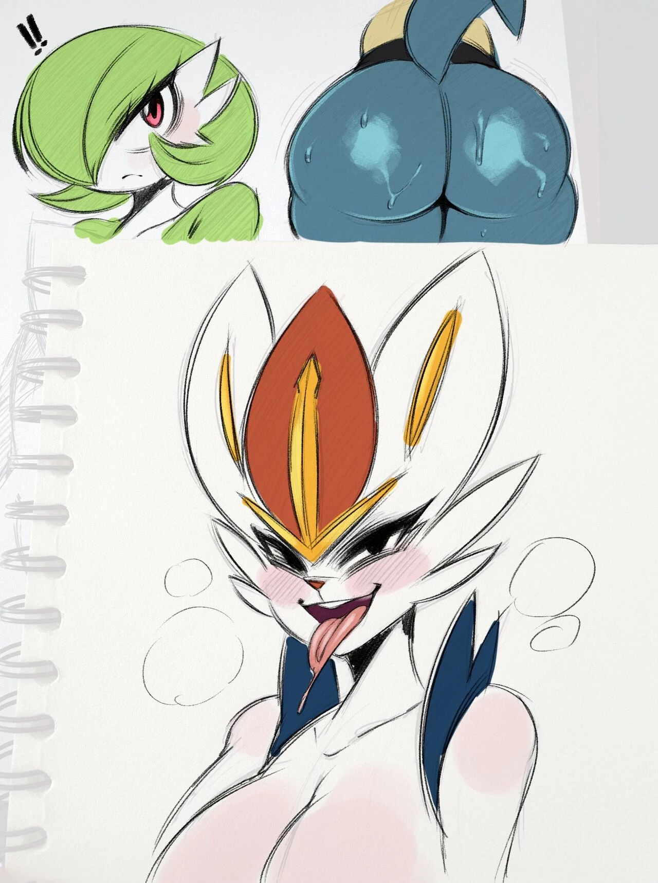 Cinderace porn comic picture 84