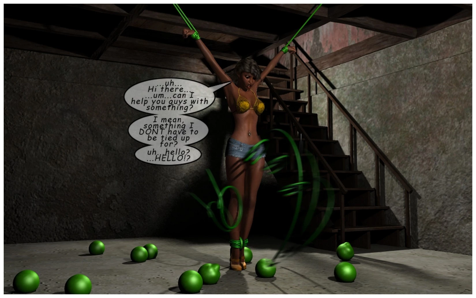 Cindy And The Eggs porn comic picture 18