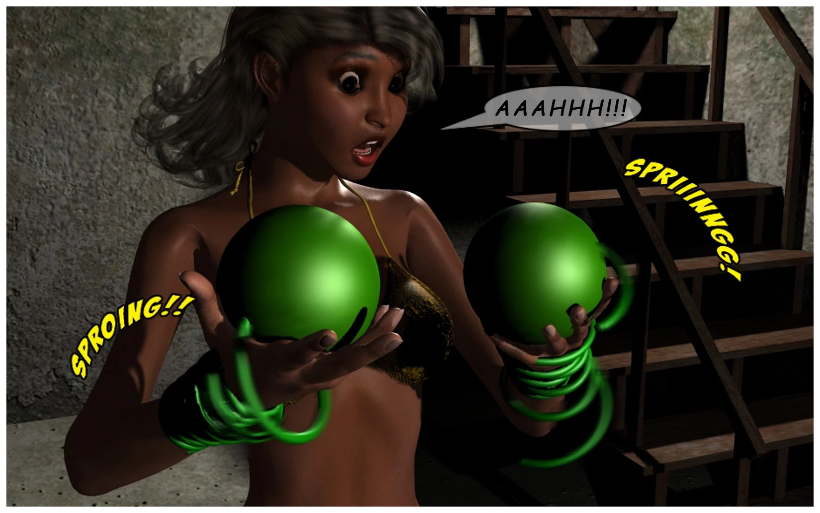 Cindy And The Eggs porn comic picture 5