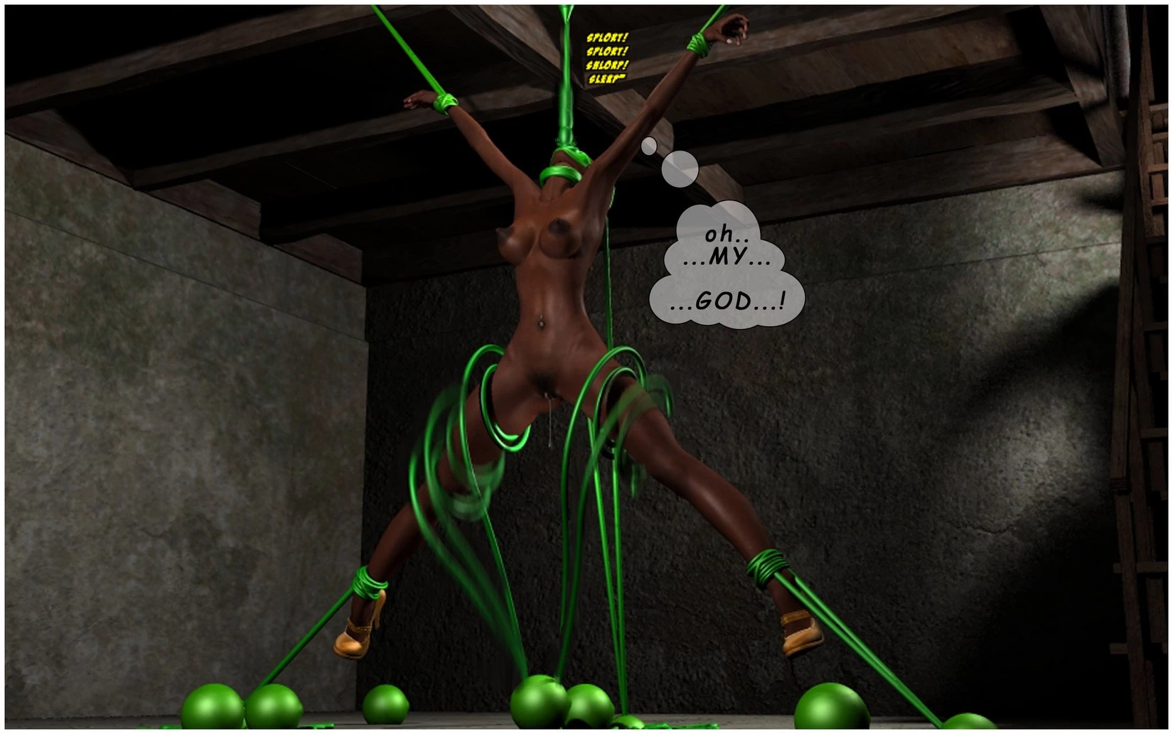 Cindy And The Eggs porn comic picture 73