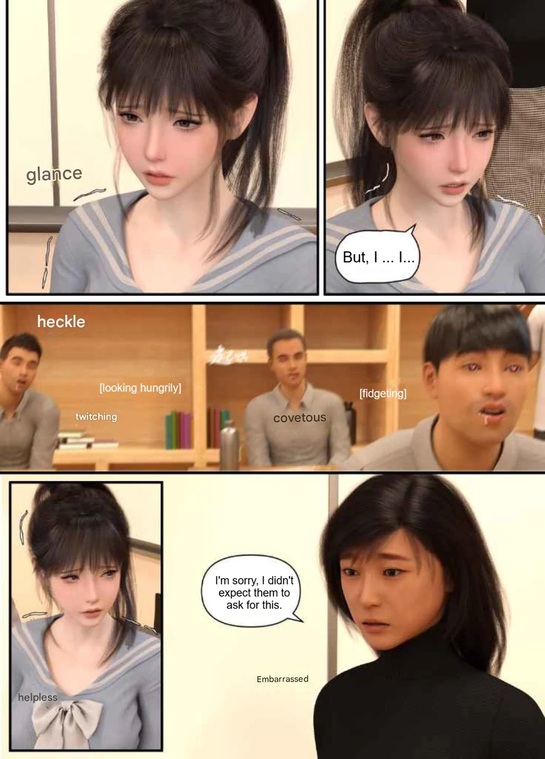 Class Monitor's Punishment 2 porn comic picture 10