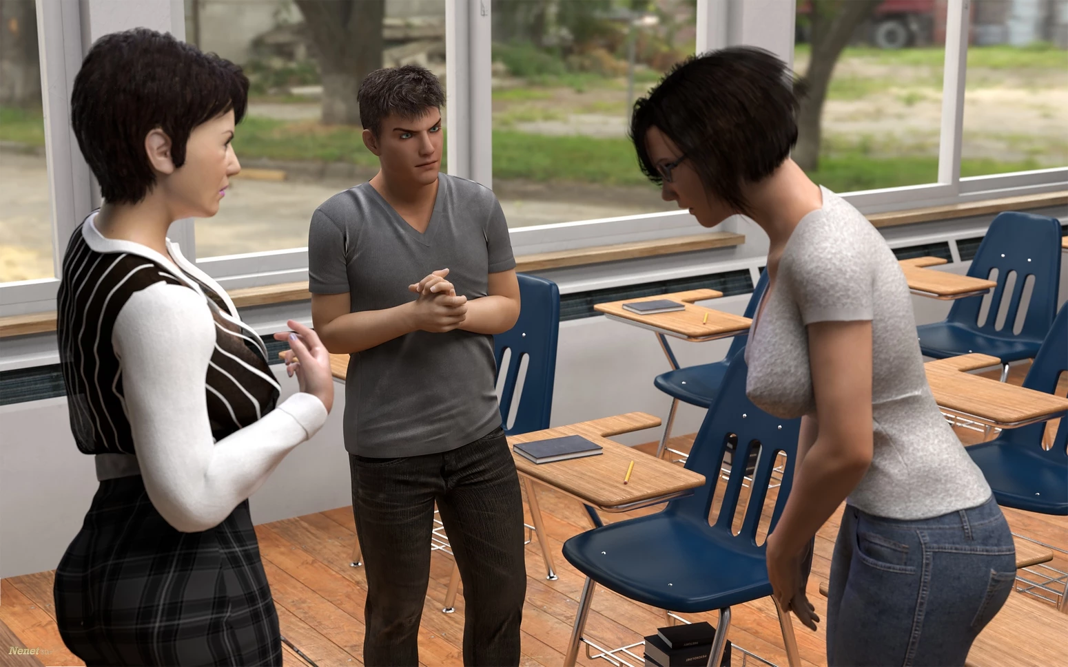 Classroom Teacher porn comic picture 10