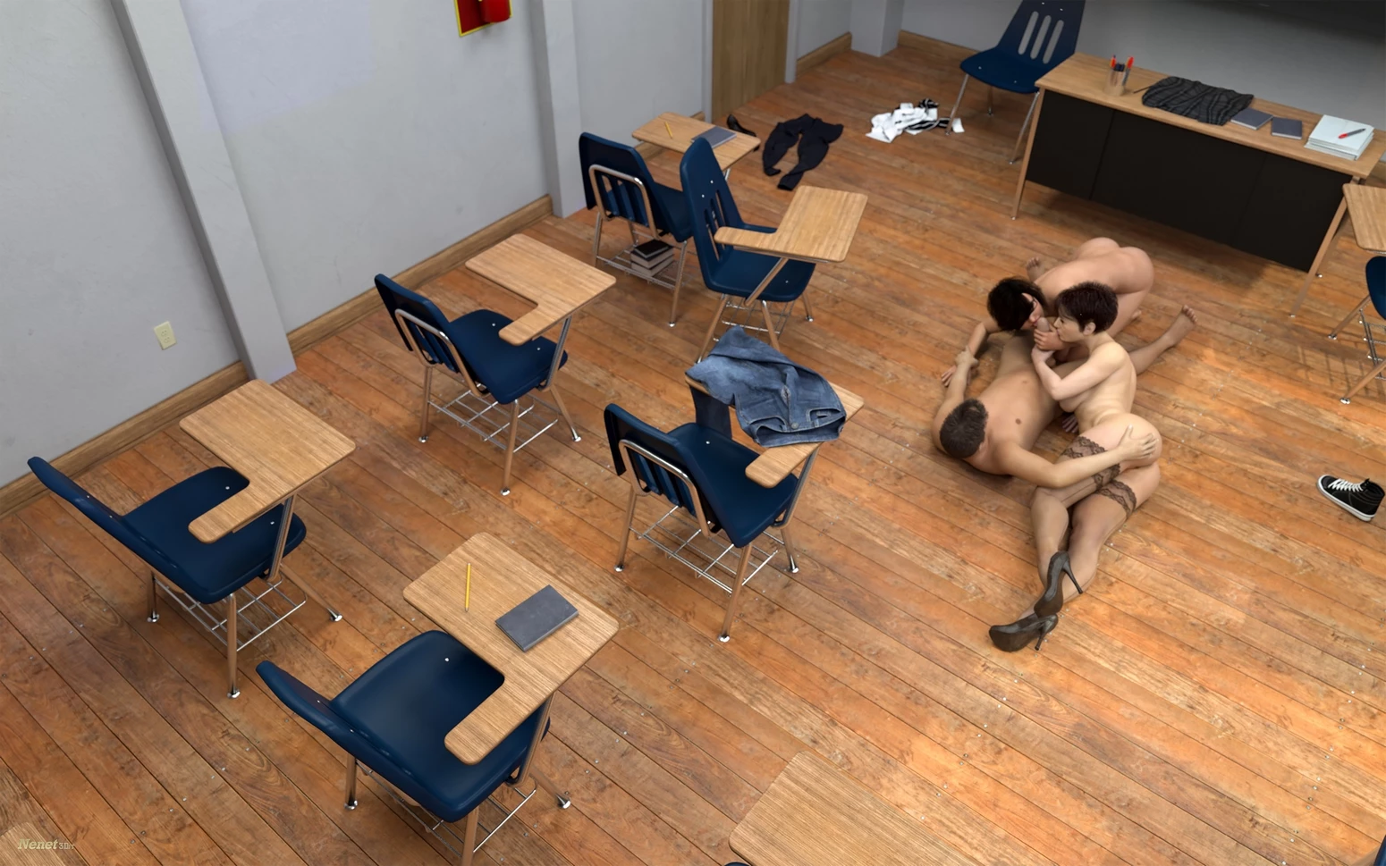 Classroom Teacher porn comic picture 76