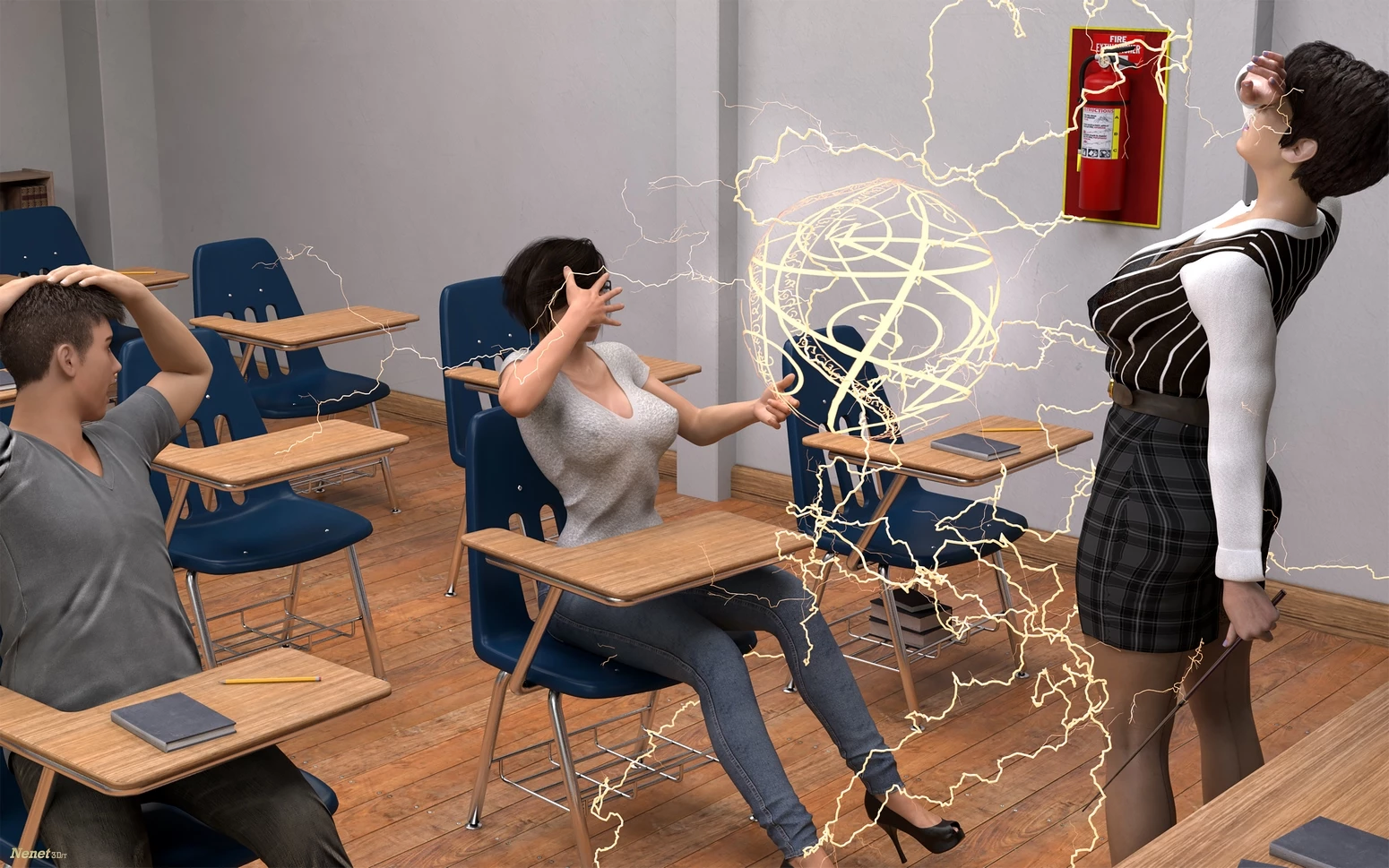 Classroom Teacher porn comic picture 8