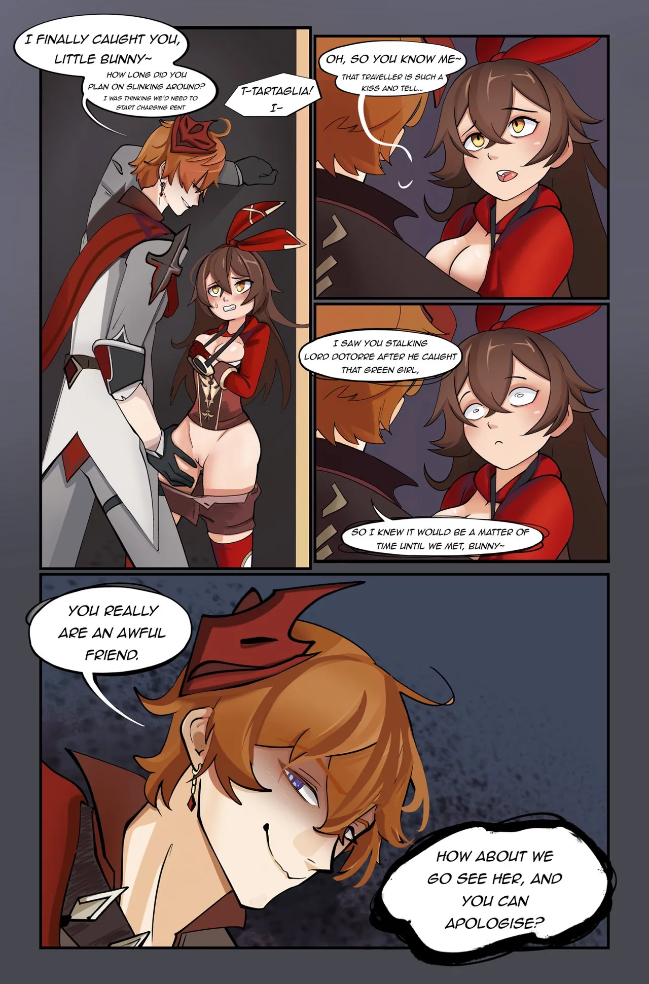 Collei Recaptured porn comic picture 15