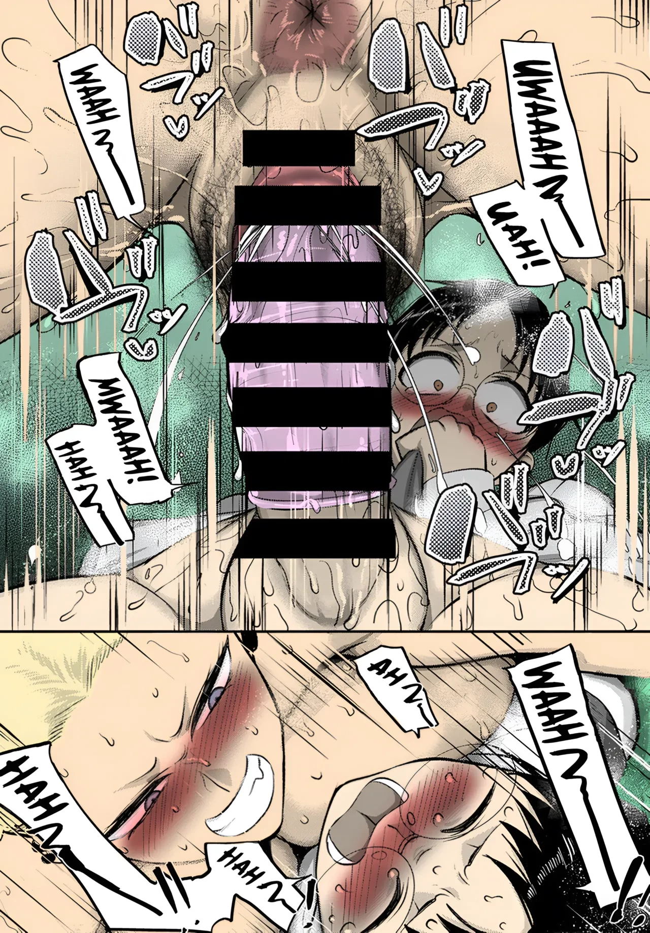 (Color Version) A Muscular Woman's Mount Position | Aragae! Kinnikujyo no Mount position!! porn comic picture 13