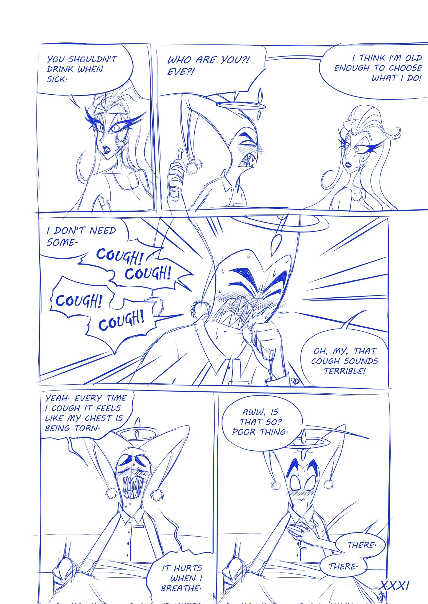 Comfortable Lie: (Ongoing series) porn comic picture 32