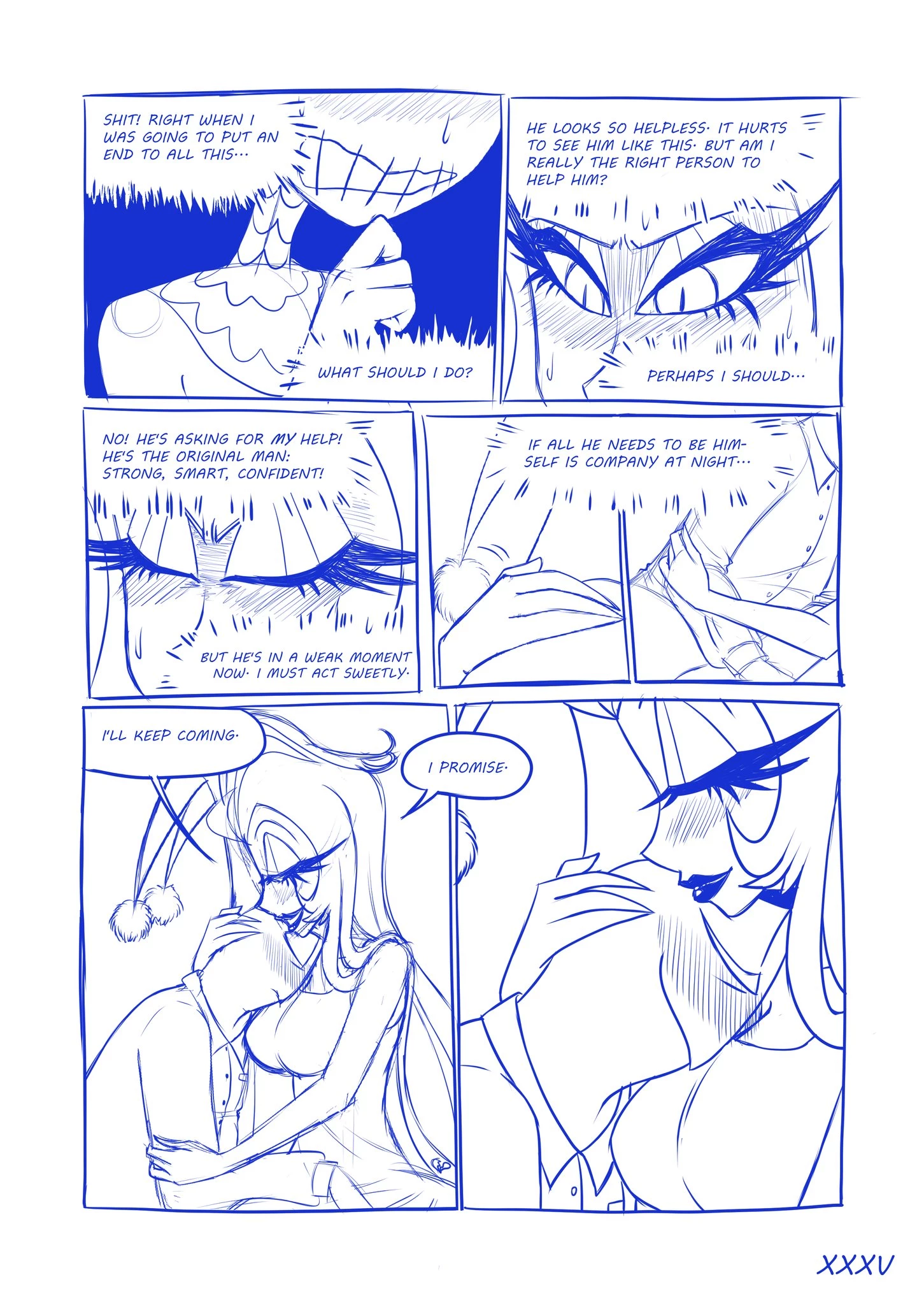 Comfortable Lie: (Ongoing series) porn comic picture 36
