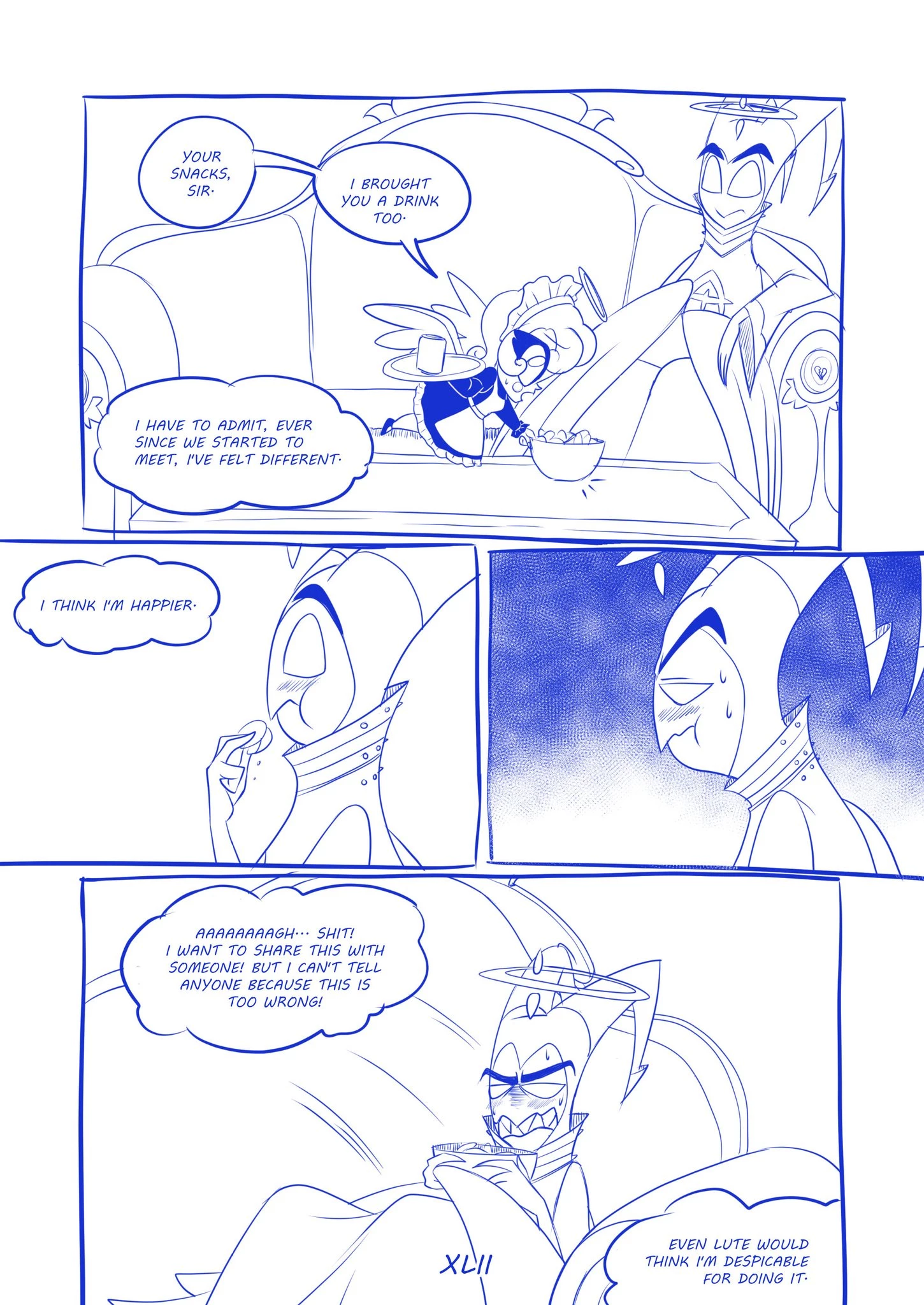 Comfortable Lie: (Ongoing series) porn comic picture 46
