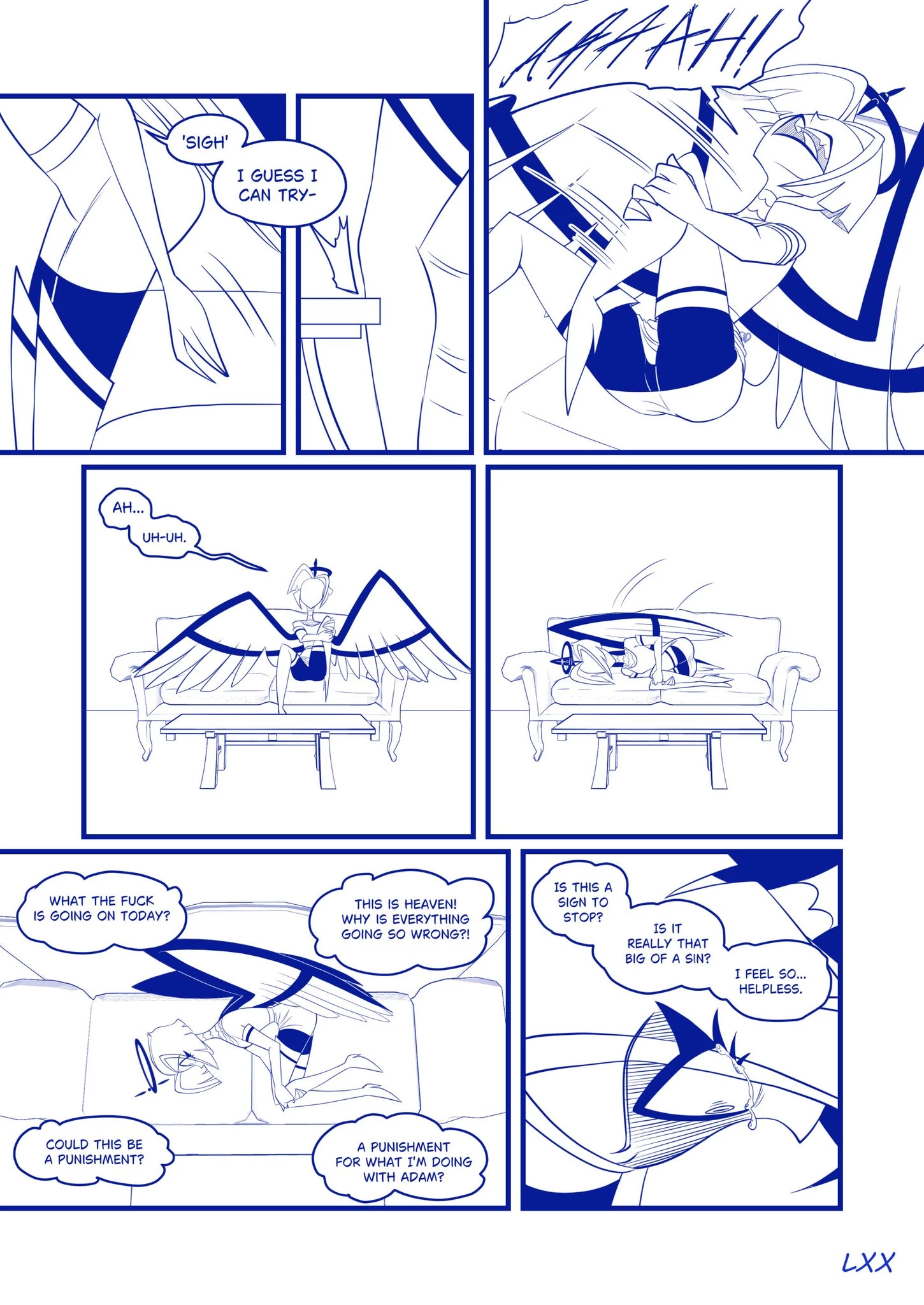 Comfortable Lie: (Ongoing series) porn comic picture 82