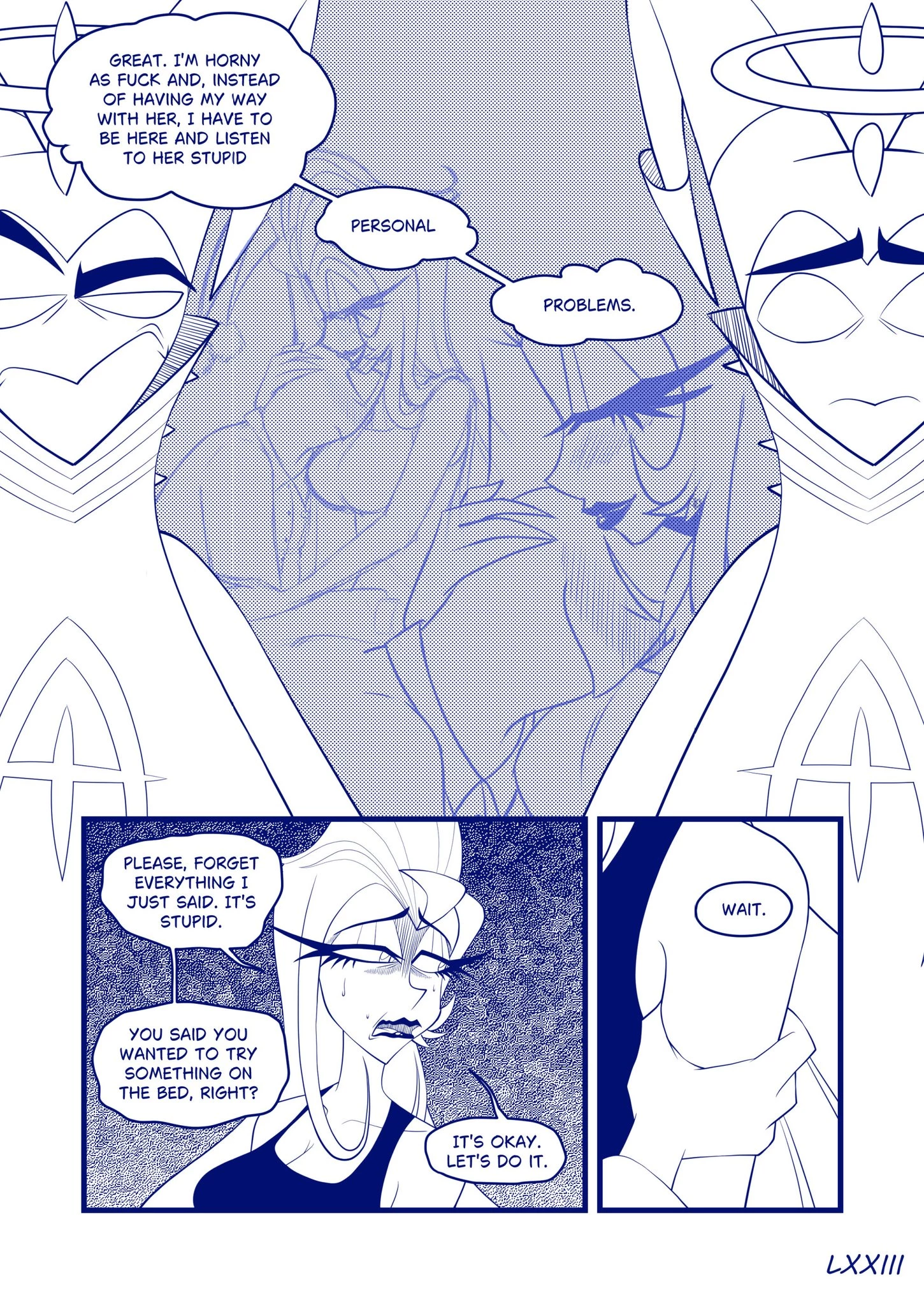 Comfortable Lie: (Ongoing series) porn comic picture 85