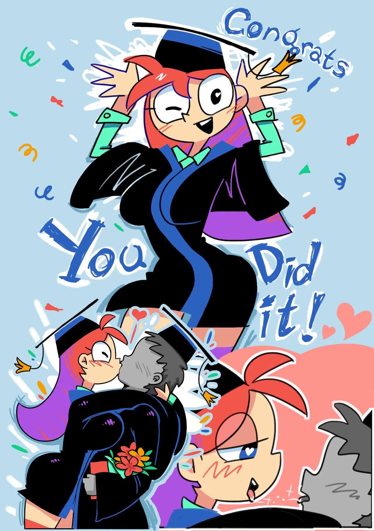 Congratz! porn comic picture 1