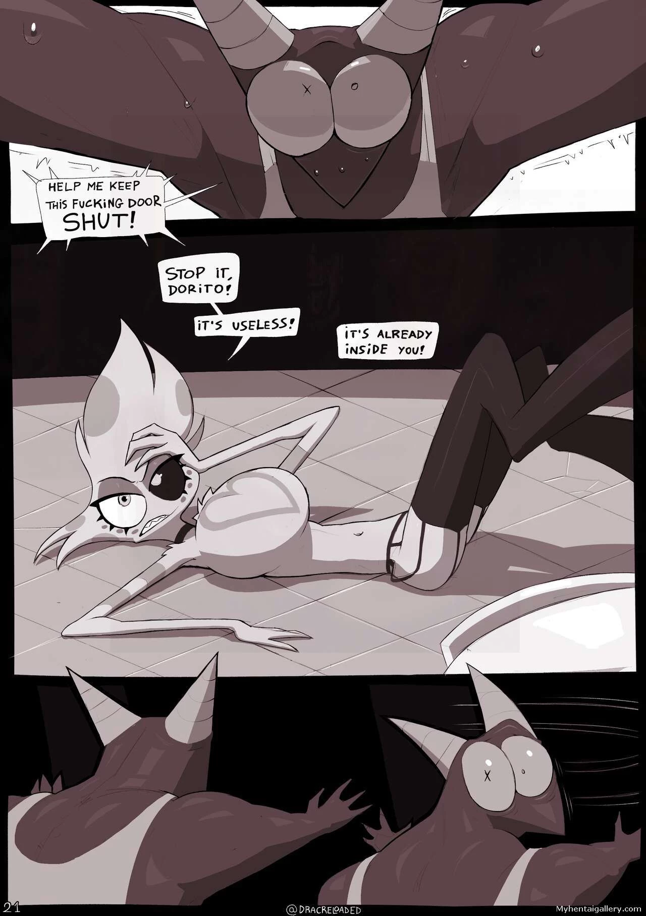 Coom + Falling Down porn comic picture 27