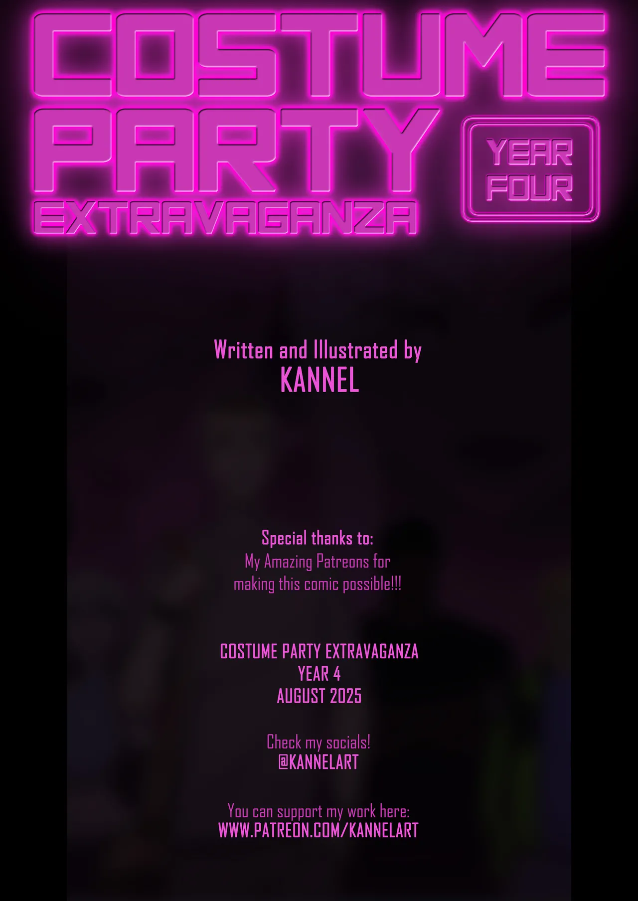 Costume Party Extravaganza: Year Four porn comic picture 2