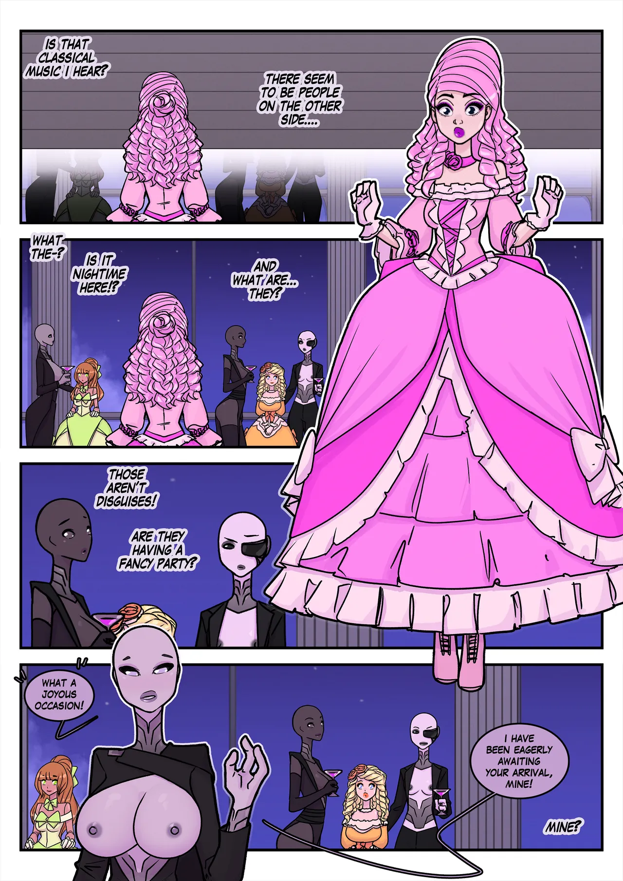 Costume Party Extravaganza: Year Four porn comic picture 25