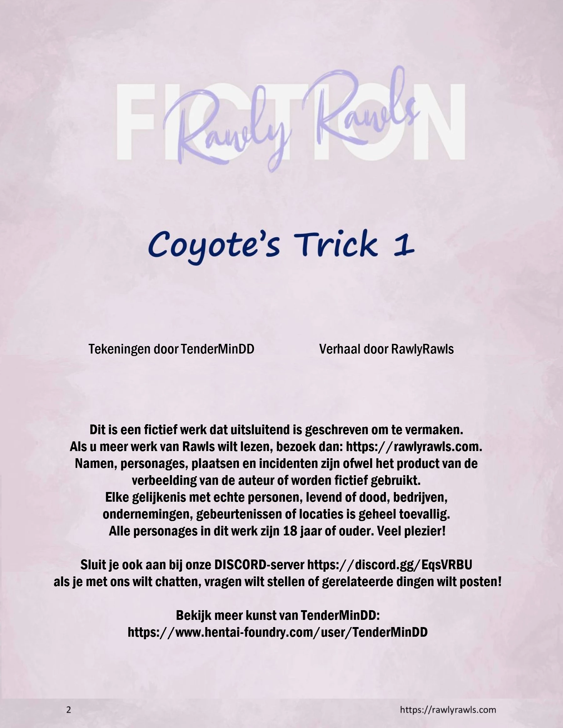 Coyote's Trick 01-05 [NL] porn comic picture 2