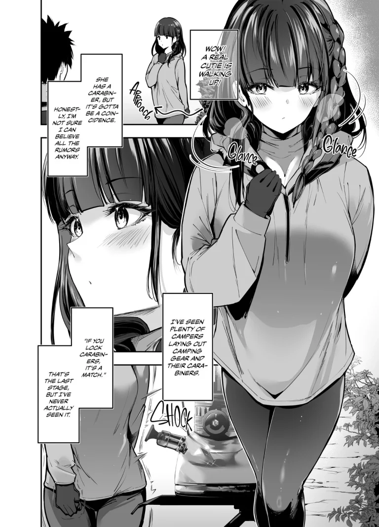 Cozying up With a Campground Cutie porn comic picture 3