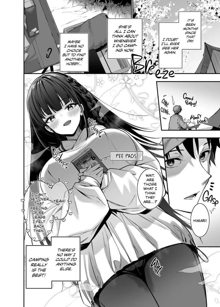 Cozying up With a Campground Cutie porn comic picture 31