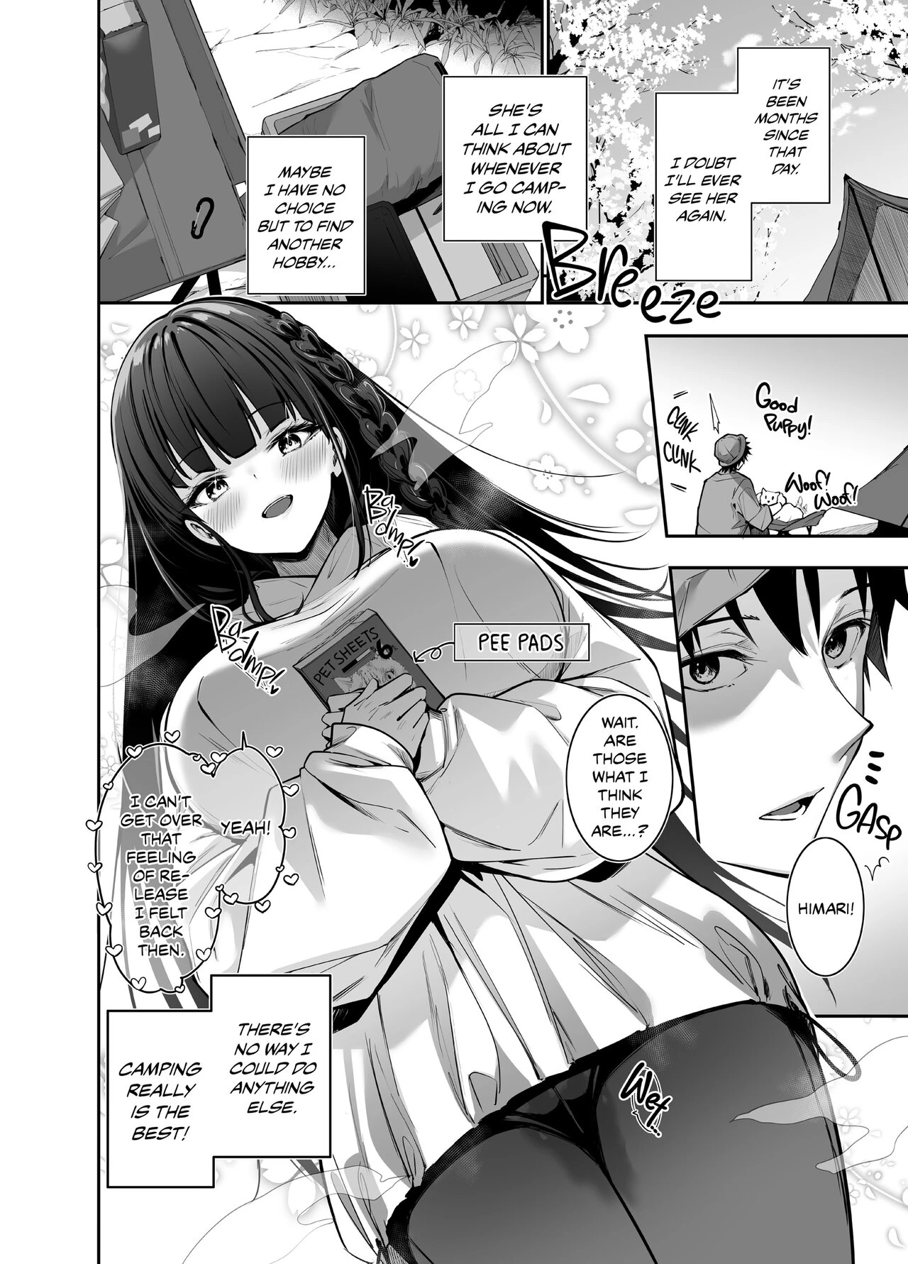 Cozying up With a Campground Cutie porn comic picture 31