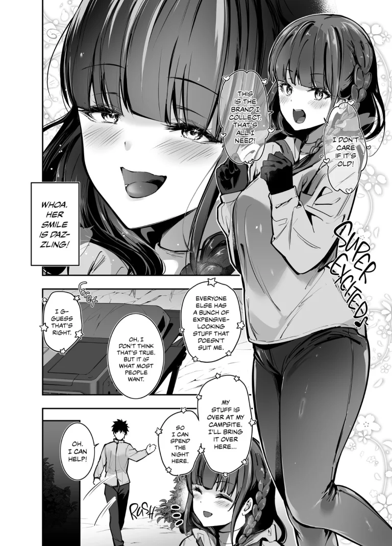 Cozying up With a Campground Cutie porn comic picture 5