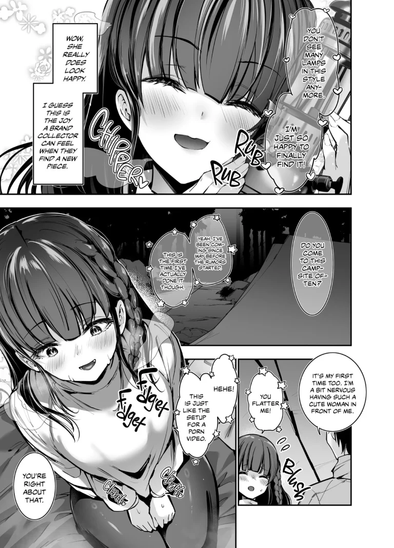 Cozying up With a Campground Cutie porn comic picture 8