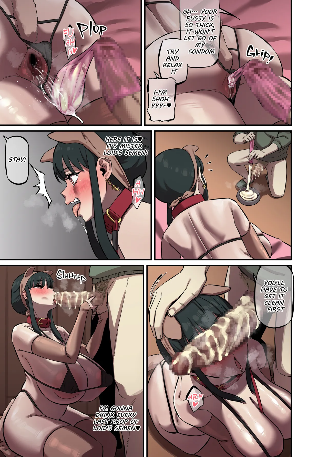 CRAZY SEX LIFE OF THE FORGER FAMILY porn comic picture 16